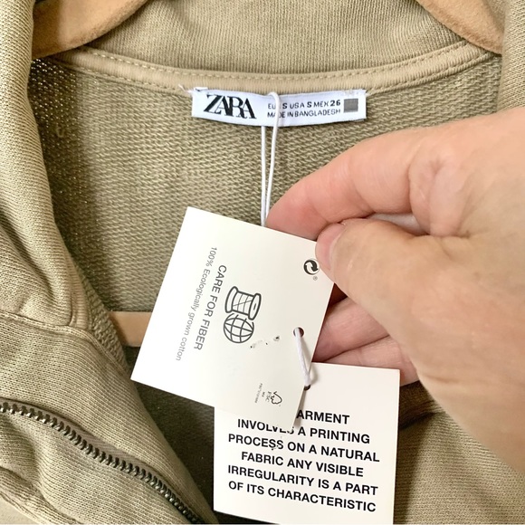 NWT Zara Washed Effect Long Jumpsuit - Picture 11 of 16